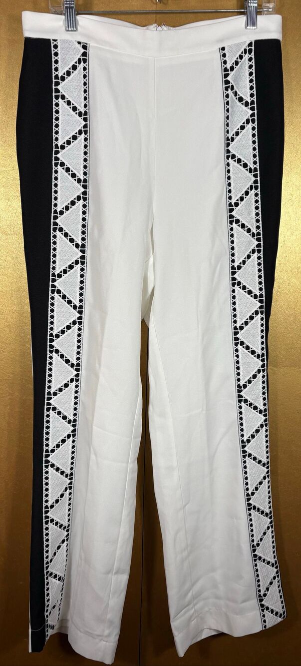 Venus lace side stripe wide leg pants size 12